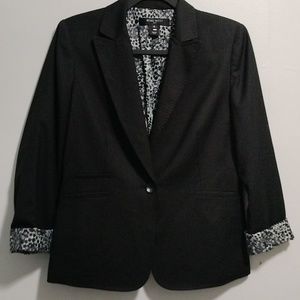 Nine West single button suit jacket size 8